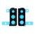 Camera Lens Glass With Frame For Samsung Galaxy A30s Black By - Maxbhi Com