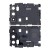 Camera Lens Glass with Frame for Motorola Moto G60 Black