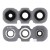 Camera Lens Glass With Frame For Samsung Galaxy A34 5g Black By - Maxbhi Com