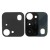 Camera Lens Glass With Frame For Tecno Spark Go 2022 Silver By - Maxbhi Com