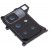 Camera Lens Glass With Frame For Xiaomi Redmi 10 Prime Black By - Maxbhi Com