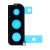 Camera Lens Glass With Frame For Samsung Galaxy A30s Black By - Maxbhi Com