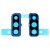 Camera Lens Glass With Frame For Samsung Galaxy A50 Blue By - Maxbhi Com