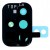 Camera Lens Glass With Frame For Samsung Galaxy A71 Black By - Maxbhi Com