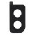 Camera Lens Glass With Frame For Samsung Galaxy A20 Black By - Maxbhi Com