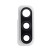 Camera Lens Glass With Frame For Samsung Galaxy A50s White By - Maxbhi Com