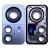 Camera Lens Glass With Frame For Xiaomi 12 Pro Blue By - Maxbhi Com