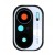 Camera Lens Glass With Frame For Xiaomi Poco F3 White By - Maxbhi Com