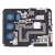 Camera Lens Glass with Frame for Motorola Moto G Stylus 5G 2022 Blue