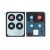 Camera Lens Glass With Frame For Realme Narzo 50 Blue By - Maxbhi Com