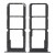Sim Card Holder Tray For Oppo A57s Black - Maxbhi Com