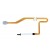 Fingerprint Sensor Flex Cable For Xiaomi Poco X4 Gt White By - Maxbhi Com
