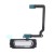 Fingerprint Sensor Flex Cable For Samsung Galaxy S5 Mini Duos G800h White By - Maxbhi Com
