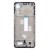 Lcd Frame Middle Chassis For Vivo X50 Black By - Maxbhi Com