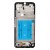 Lcd Frame Middle Chassis For Samsung Galaxy A22 5g Black By - Maxbhi Com