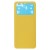 Back Panel Cover For Xiaomi Poco M4 Pro Yellow - Maxbhi Com