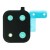Camera Lens Glass With Frame For Samsung Galaxy Note 10 Lite Black By - Maxbhi Com