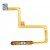 Fingerprint Sensor Flex Cable For Xiaomi Redmi Note 11 Pro Plus 5g India Black By - Maxbhi Com