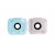 Camera Lens Glass With Frame For Samsung Galaxy S6 Blue By - Maxbhi Com