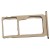 Sim Card Holder Tray For Lenovo Vibe K5 Note Gold - Maxbhi Com