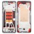 Lcd Frame Middle Chassis For Oppo Reno9 Pro Black By - Maxbhi Com