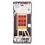 Lcd Frame Middle Chassis For Oppo Reno9 Pro Black By - Maxbhi Com