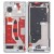Lcd Frame Middle Chassis For Honor 80 Gt 5g Blue By - Maxbhi Com