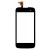 Touch Screen Digitizer For Lava Iris 450 Colour Black By - Maxbhi Com