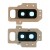 Camera Lens Glass With Frame For Samsung Galaxy S9 Plus Gold By - Maxbhi Com
