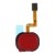 Fingerprint Sensor Flex Cable For Samsung Galaxy A21s Red By - Maxbhi Com