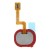 Fingerprint Sensor Flex Cable For Samsung Galaxy A21s Red By - Maxbhi Com