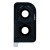 Camera Lens Glass With Frame For Samsung Galaxy A30 Black By - Maxbhi Com
