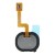 Fingerprint Sensor Flex Cable For Samsung Galaxy A21s Black By - Maxbhi Com