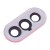 Camera Lens Glass With Frame For Xiaomi Redmi Note 6 Pro Red By - Maxbhi Com