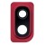 Camera Lens Glass With Frame For Samsung Galaxy A10 Red By - Maxbhi Com