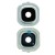 Camera Lens Glass With Frame For Samsung Galaxy J7 2016 White By - Maxbhi Com