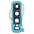 Camera Lens Glass With Frame For Samsung Galaxy S10 Plus Blue By - Maxbhi Com