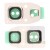 Camera Lens Glass With Frame For Samsung Galaxy A5 2017 Gold By - Maxbhi Com