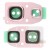 Camera Lens Glass With Frame For Samsung Galaxy A5 2017 Pink By - Maxbhi Com