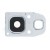 Camera Lens Glass With Frame For Samsung Galaxy A5 2017 White By - Maxbhi Com