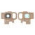Camera Lens Glass With Frame For Samsung Galaxy S9 Gold By - Maxbhi Com