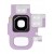 Camera Lens Glass With Frame For Samsung Galaxy S9 Purple By - Maxbhi Com