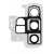 Camera Lens Glass With Frame For Samsung Galaxy Note 10 Plus White By - Maxbhi Com