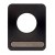 Camera Lens Glass With Frame For Apple Iphone 4s White By - Maxbhi Com