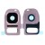 Camera Lens Glass With Frame For Samsung Galaxy S7 Edge Pink Gold By - Maxbhi Com