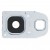 Camera Lens Glass With Frame For Samsung Galaxy A7 2017 White By - Maxbhi Com