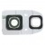 Camera Lens Glass With Frame For Samsung Galaxy A7 2017 White By - Maxbhi Com