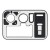 Camera Lens Glass With Frame For Xiaomi Mi 11 Ultra White By - Maxbhi Com