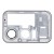 Camera Lens Glass With Frame For Xiaomi Mi 11 Ultra White By - Maxbhi Com