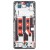 Lcd Frame Middle Chassis For Oppo Reno 8t 5g White By - Maxbhi Com